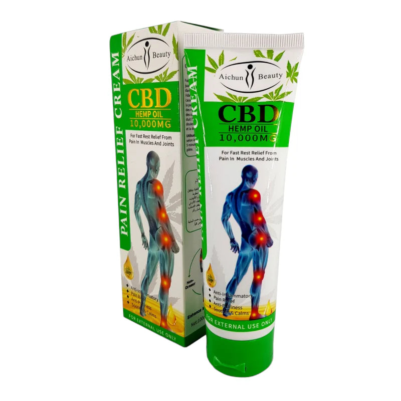 Crema analgésica con CBD - Para aliviar el dolor 100 ml