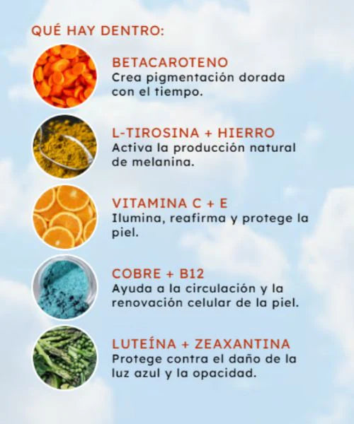 Orbee | Bronceador bebible (natural y vegano)