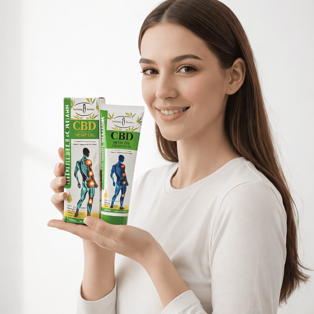 Crema analgésica con CBD - Para aliviar el dolor 100 ml