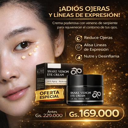 Crema Para Ojeras Snake Venom Reafirmant