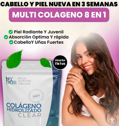Colageno Hidrolizado Clear  – Fórmula Avanzada para Belleza y Vitalidad