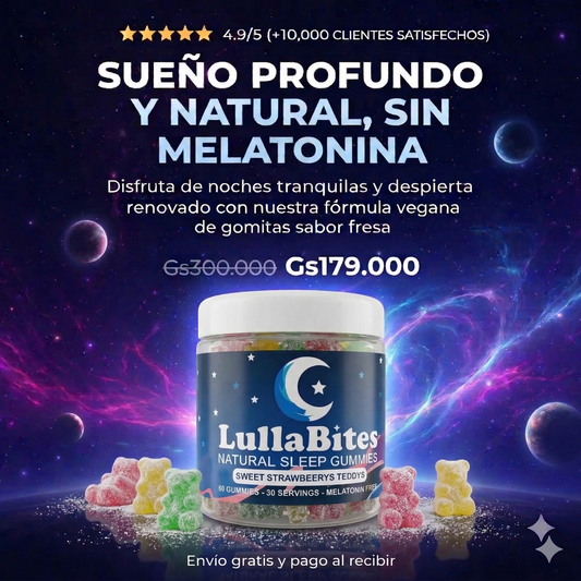 LullaBites - Gomitas naturales para dormir - Nueva Presentación OSITOS