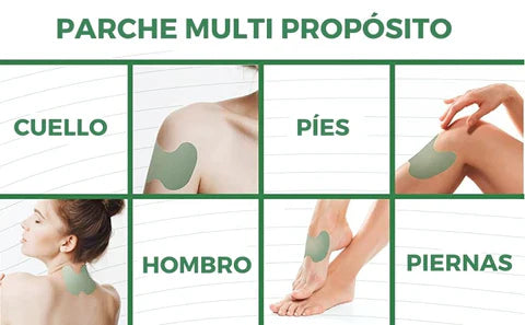 PARCHE PARA EL DOLOR DE RODILLA Y CUELLO
