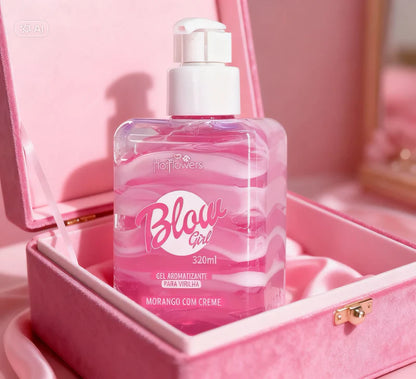 Gel aromático para ingle Blow Girl 320 ml - Fresa con crema