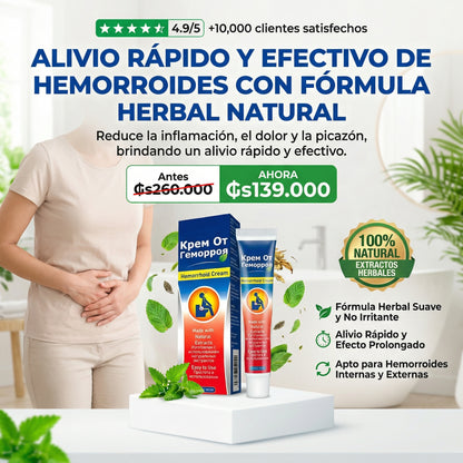Crema Herbal para Hemorroides